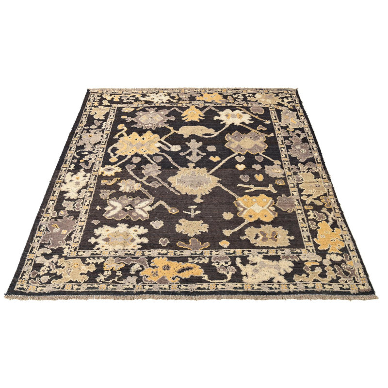 Tapis noir Pursley