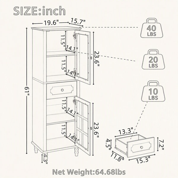 Dimensions du produit