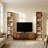 79.7"H 6 Shelf Bookcase With 2 Adjustable Shelves-1005725394