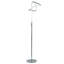 Lampe sur pied chromée 60,5 po Charmin