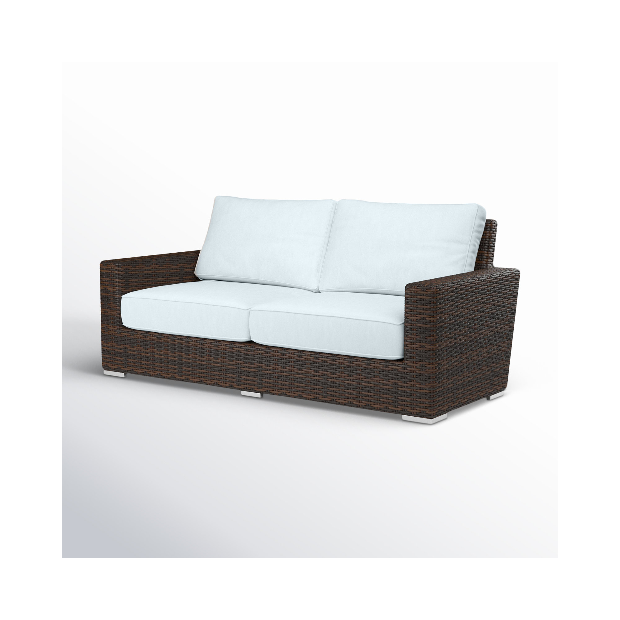 Naomie Loveseat with Sunbrella® Cushions, Canvas Skyline Sunbrella®