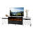 85" Fireplace Tv Stand With 40" Fireplace, Entertainment Center With Storage-669186325