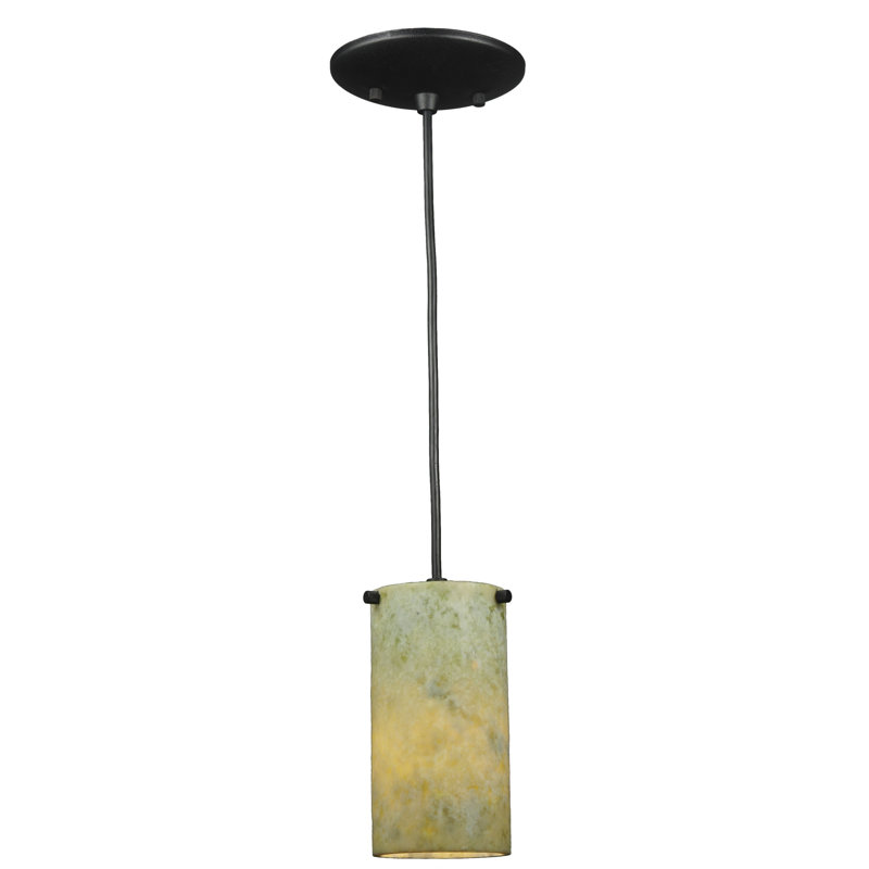 Luminaire suspendu cylindrique à 1 lumière Cilindro