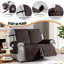Wildee Adamstown 2 Seat Waterproof Recliner Couch Covers, Sofa Covers Non-SlipWith Elastic Straps Pocket For Dogs, Pets-323850483