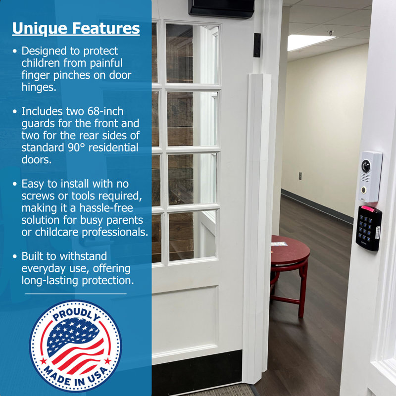 Commercial Door Shield Front and Rear - 2 Pack