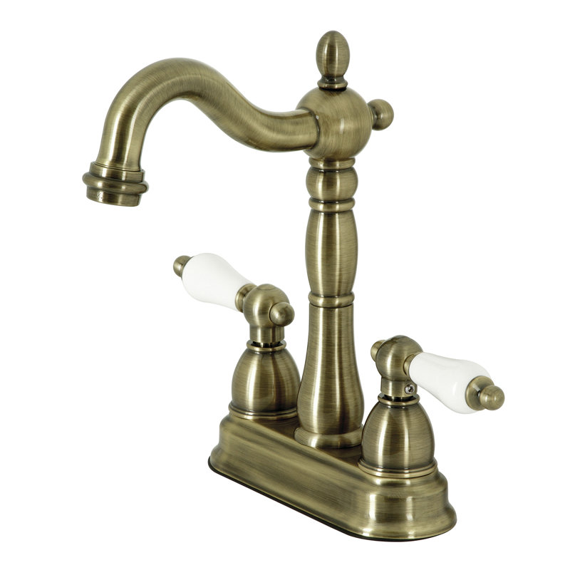 Robinet de bar à haut arche Victorian, Laiton rétro