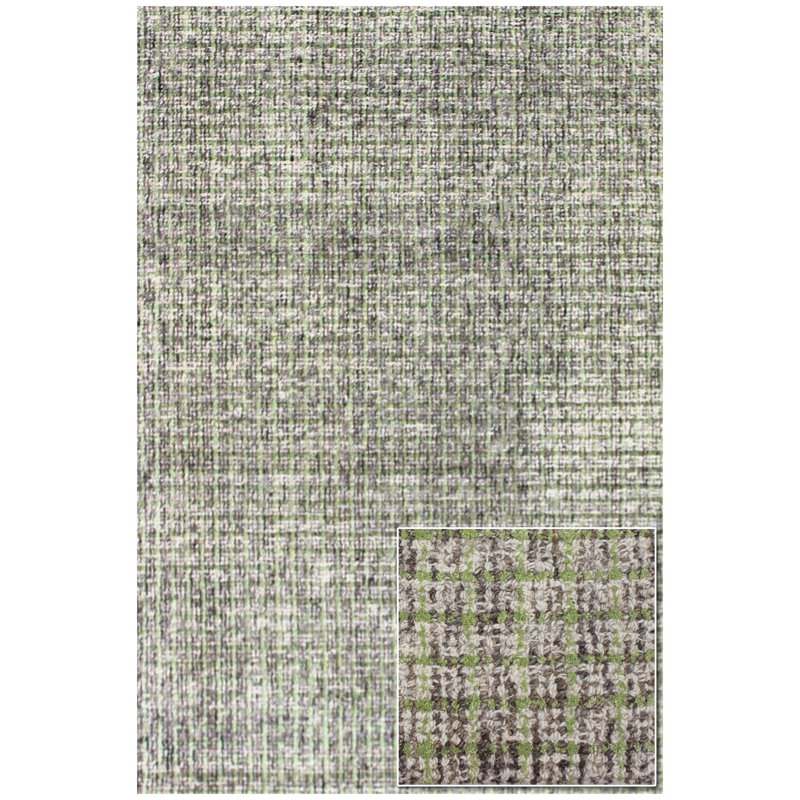 Plaid Area Rug, Rectangle 8' x 10'