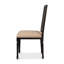 Cane Back Upholstered Dining Chair