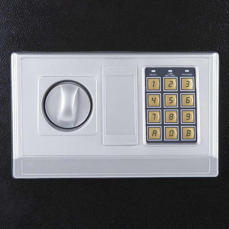 Stalwart Digital Safe - Electronic Steel Safe with Keypad - Protects Valuables - Home, Business