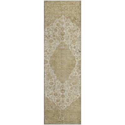Premium Machine Washable Honig AMF1657 Global Rug