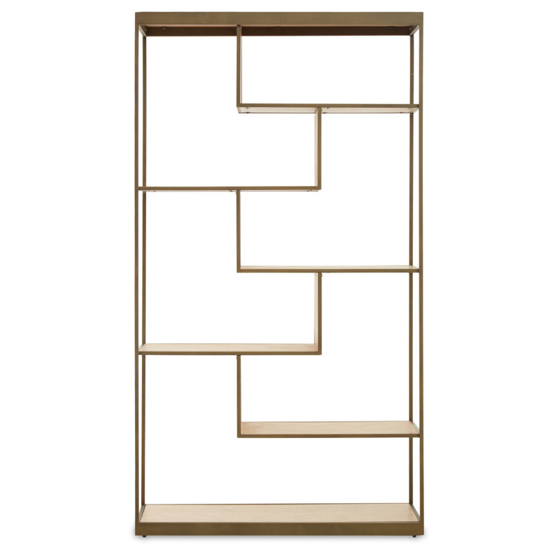 Gonsalve 200cm H x 110cm W Steel Standard Bookcase