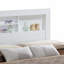 Lit double style transitionnel en blanc éclatant