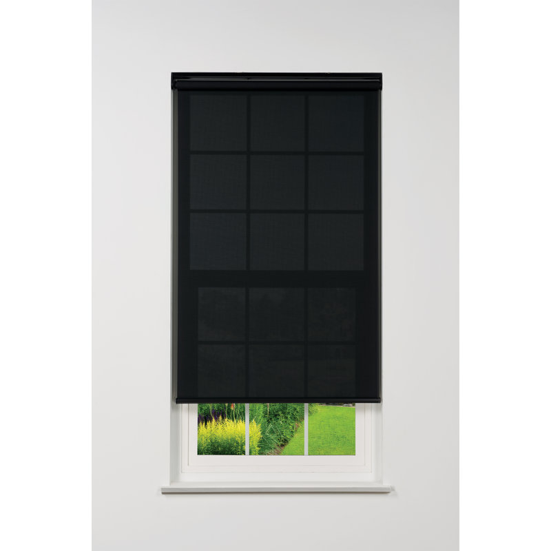 Rideaux semi-transparents, Noir, l 21 po x L 66 po