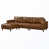 Brown Faux Leather