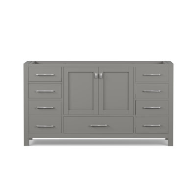 Caroline Avenue 60'' Single Bathroom Vanity Base Only