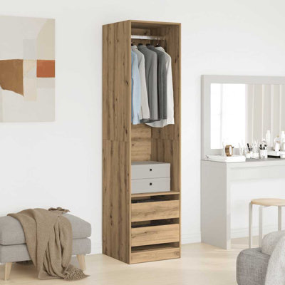Audriella Manufactured Wood Wardrobe