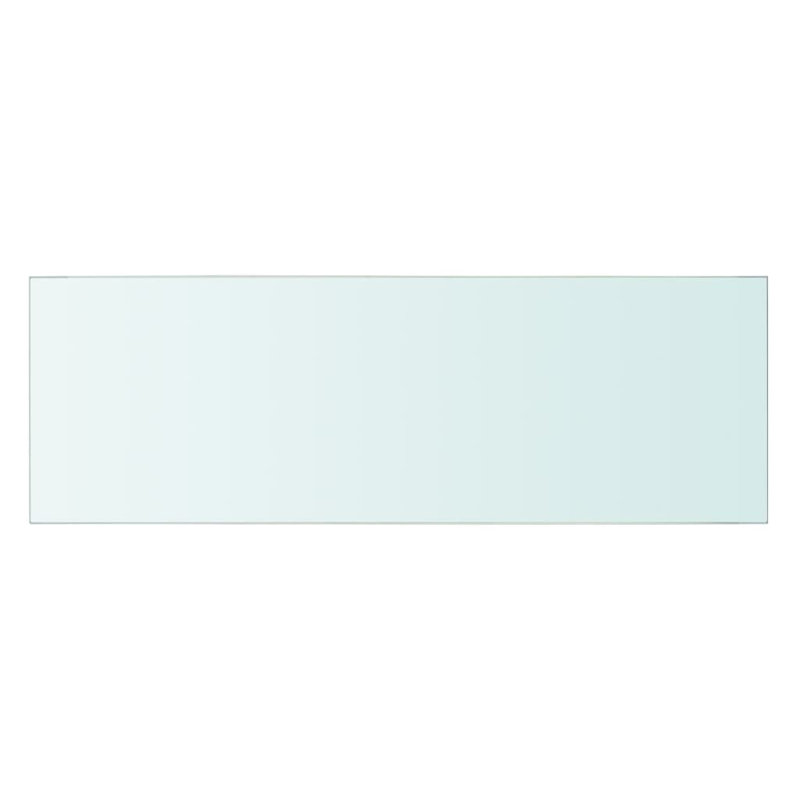 Zaynab 2 Piece Glass Floating Shelf, 0.8cm H x 60cm W x 20cm D