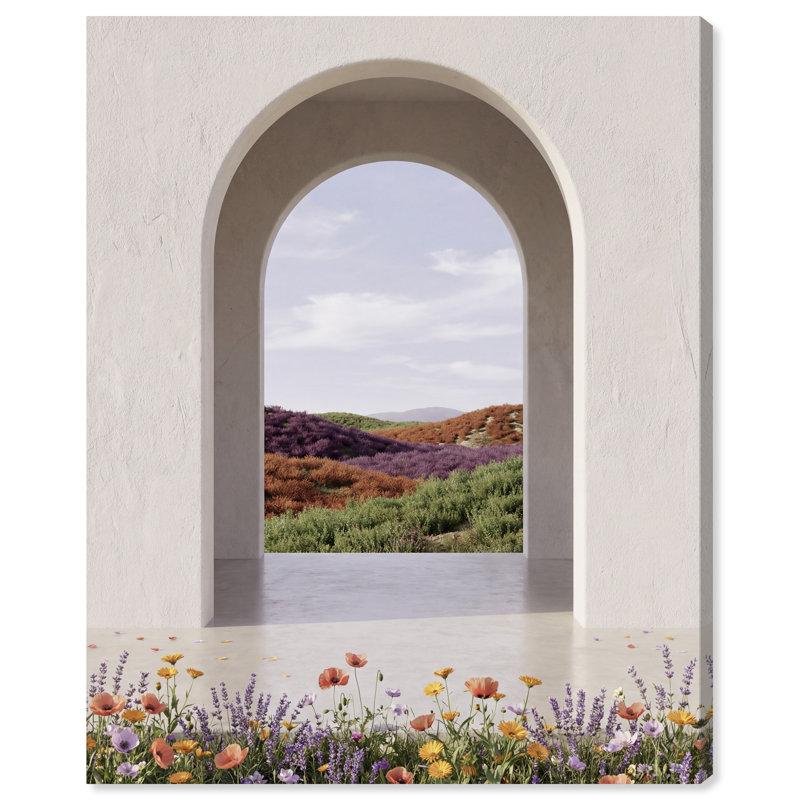 Window To Paradise Print by Oliver Gal, 24"H x 30"W, Gallery Wrapped