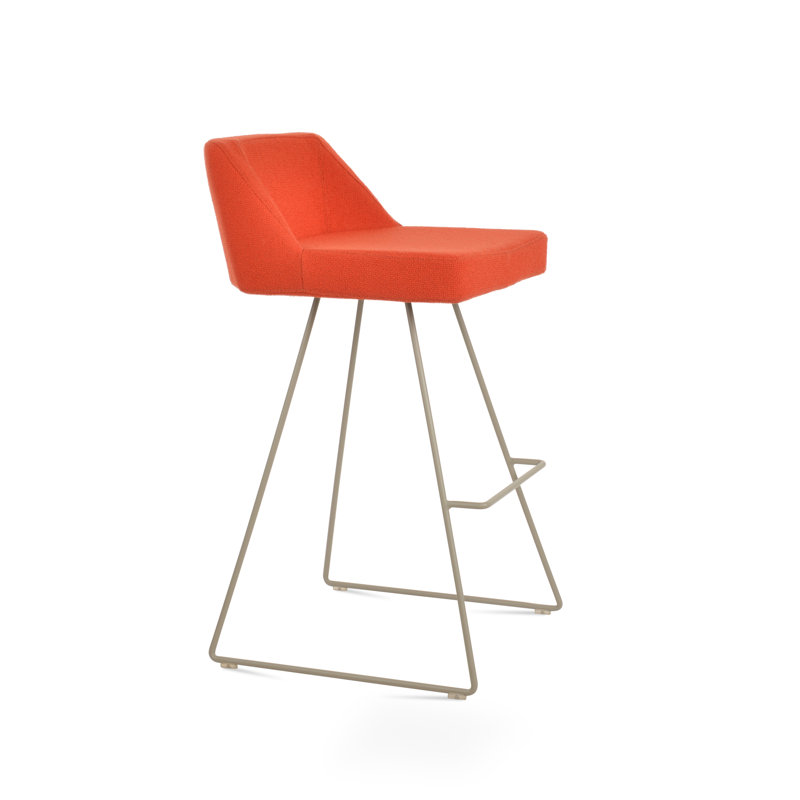 Tabouret de bar Prisma, Orange