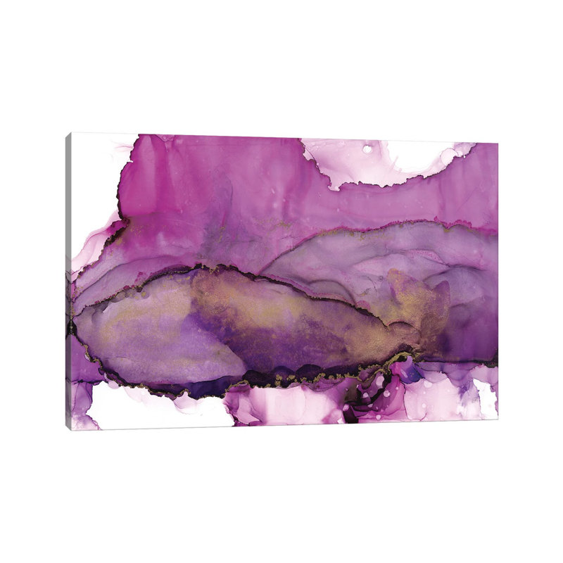 Violet by Chris Paschke - Wrapped Canvas Painting, 20.32 cm H x 30.48 cm W