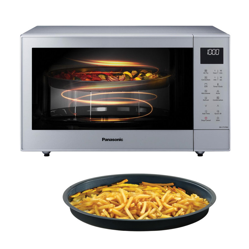 Panasonic 52cm 1000W - Watt Recirculating Countertop Microwave