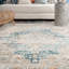 Tapis oriental Eugen en beige / bleu-1953082965