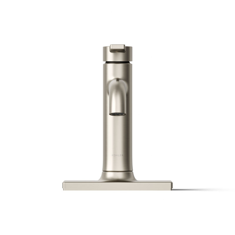 Venza Single-Handle Bathroom Sink Faucet 1.2 GPM, Vibrant Brushed Nickel
