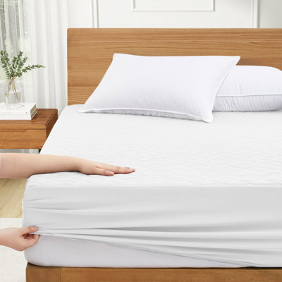 Waterproof Quilted Mattress Protector with Deep Pocket