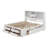 Queen Size Platform Bed With Drawers-566360459