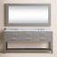 Parmer 72" Carrara White Marble Countertop Bath Vanity with Mirror-1427013232-1409227362