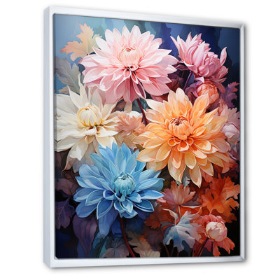 Acrylique multicolore Rexlane Mums Représentation II