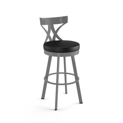 Amalija Swivel Counter & Bar Stool by Gracie Oaks