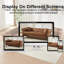 Living Room Chesterfield Sofa with Rolled Arms-1228629208