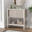 Console de 31,5 po avec portes coulissantes et tablette de rangement pour le couloir, le salon ou le bureau, beige-132662977-132662981-132662979