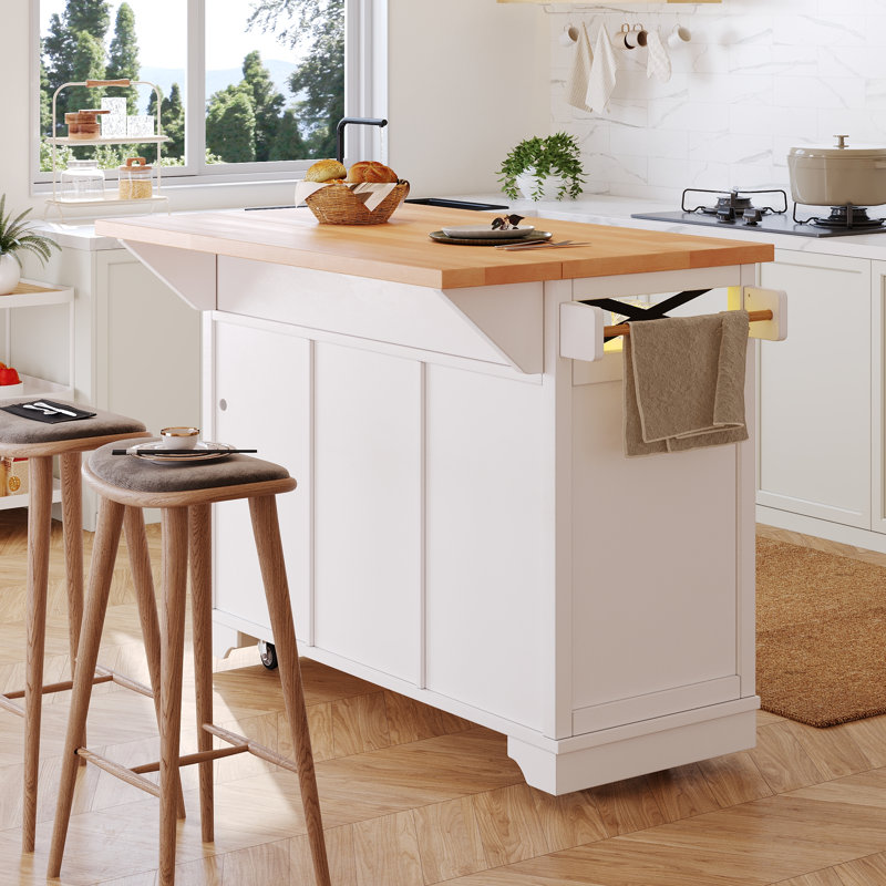Wood Kitchen Island