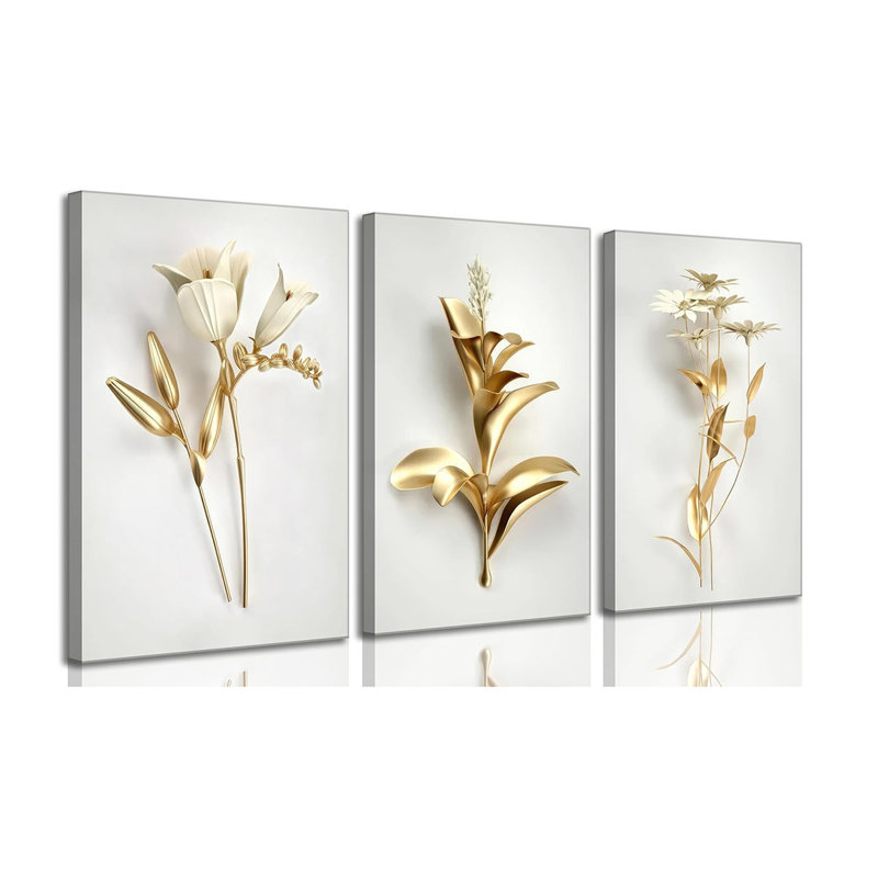 3 Piece Wrapped Canvas Set