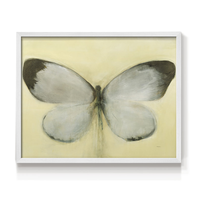 Chrysalis -Framed Print - Restickable, H 16 po x l 20 po, Blanc
