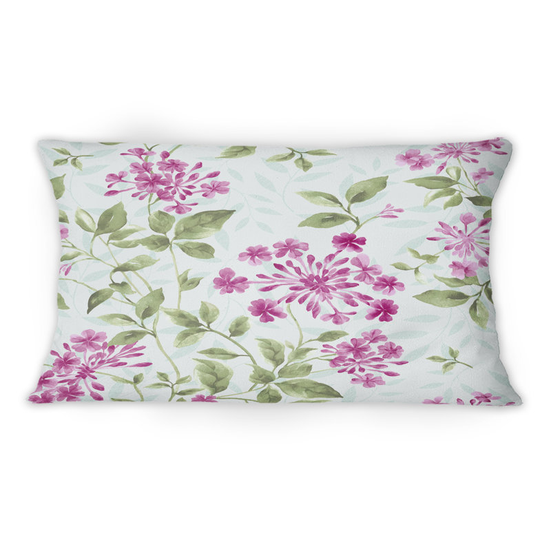 Floral Throw Pillow