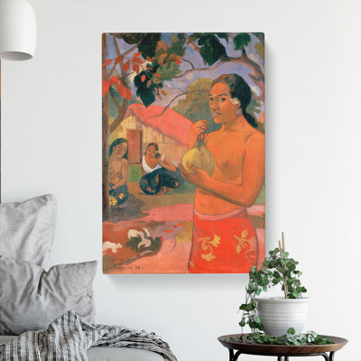 Where Are You Going Vol.1 by Paul Gauguin - Wrapped Canvas