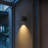 Renleigh 7" H Outdoor Wall Light with 5W LED GU10 Replaceable Bulbs