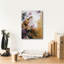  «Gold On Purple Couture» par Design Fabrikken, art mural sur toile-291697100