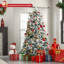 Arbre de Noël artificiel illuminé 6/7 pi-1478944137