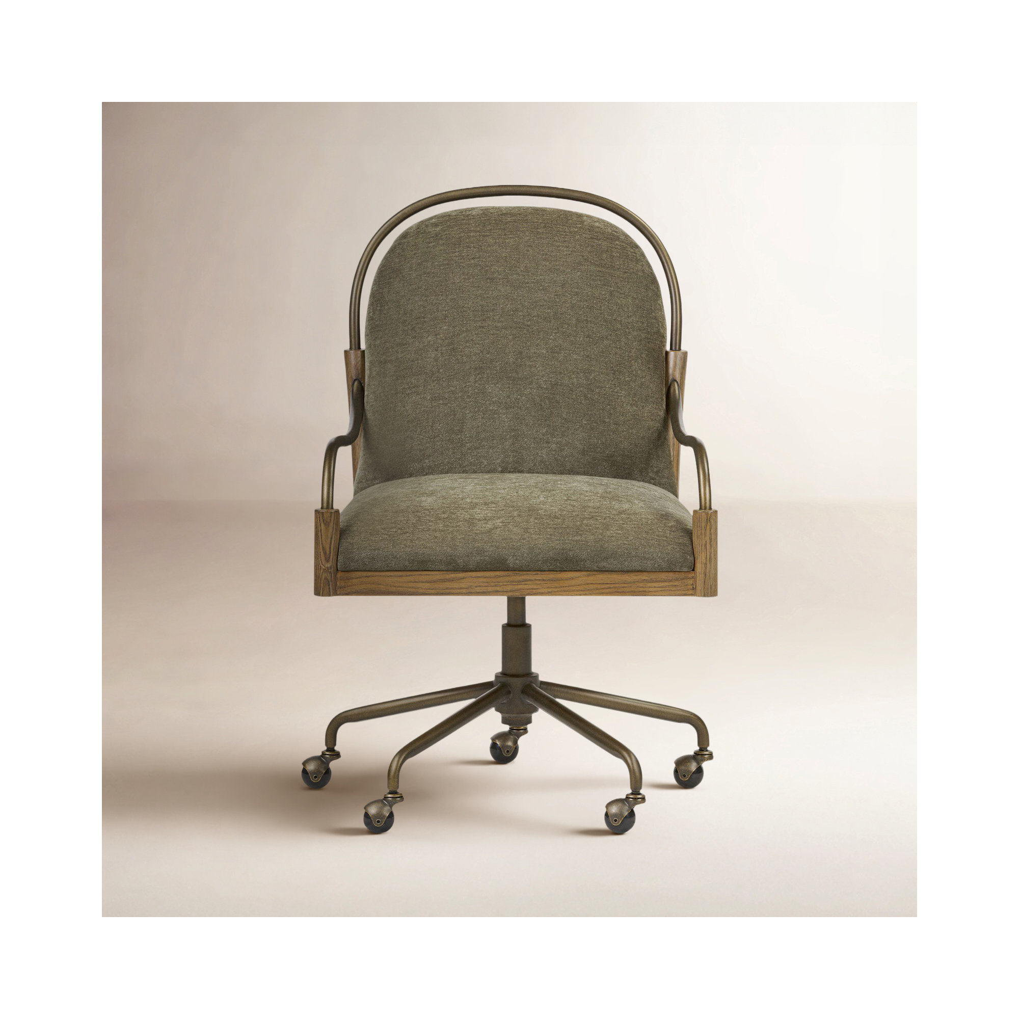 Demi Desk Chair, Malmo Olive