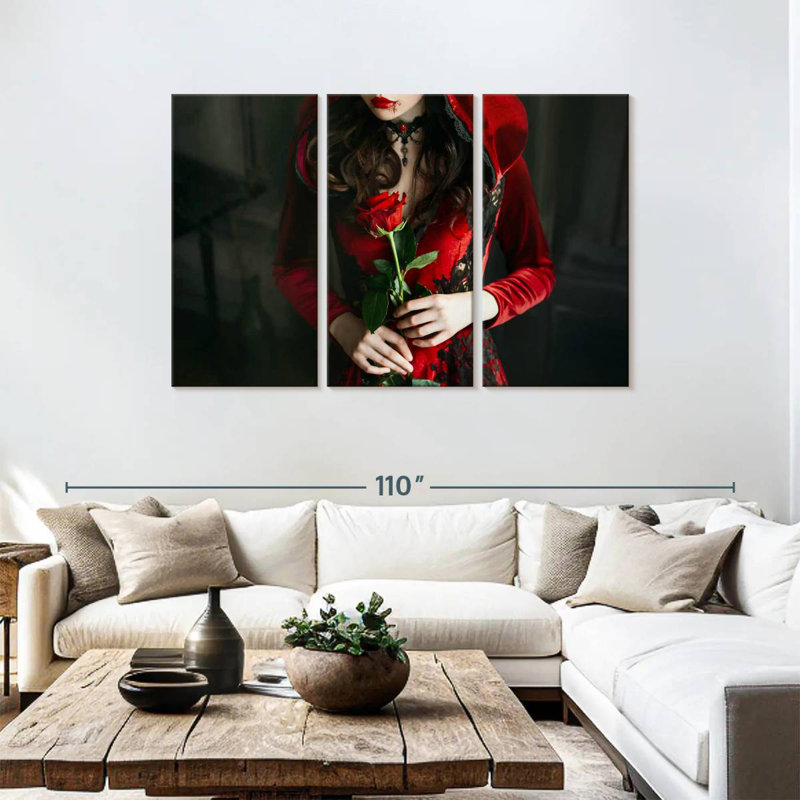 Kelan Lady Vampire, 48" H x 74" W