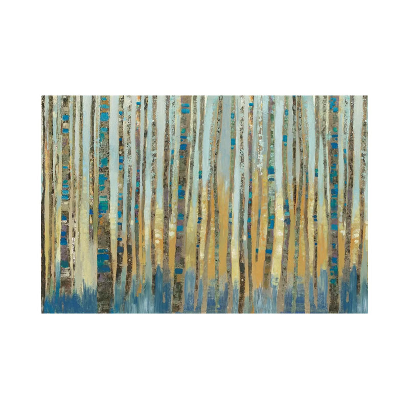 Delta by PI Galerie - Wrapped Canvas Panoramic Painting, 20.32 cm H x 30.48 cm W