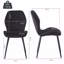 Norred Velvet Dining Chairs Upholstered seat-1653743741