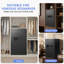 6.0 Cuft Large Home & Office Safe With Adjustable Shelf, Built-in Jewellery Drawer, Digital Keypad + Key Lock – Anti-theft Secure Storage For Cash, Gold, Jewellery, Documents & Valuables (black, Dual-compartment)