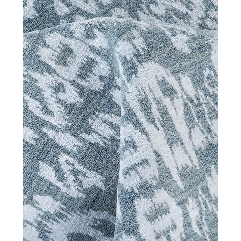 Overdyed One-of-a-Kind 9' 1" X 12' 0" Hand Knotted Area Rug