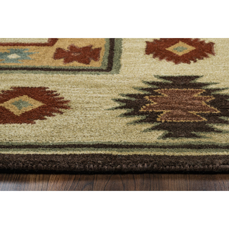 Eastman Wool Southwestern Indoor Rug, Rectangle 8' x 10'