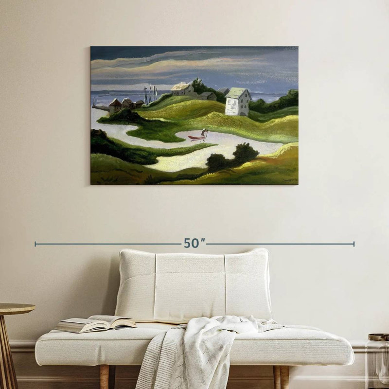 Lilie Chilmark, paysage, H 26 po x l 39 po